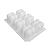 MOLDE DE SILICONE CUBOS 06 CAVIDADES PARA VELAS E SABONETE - Imagem 1