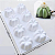 FORMA DE SILICONE PARA CHARLOTTE 08 CAVIDADES - Imagem 4
