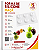 MOLDE DE SILICONE MAÇÃ 06 CAVIDADES - Imagem 1