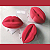 FORMA DE SILICONE LÁBIOS 06 CAVIDADES - Imagem 6