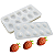 MOLDE DE SILICONE FRAMBOESA 34 CONJUNTO 2 PEÇAS - Imagem 1