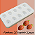 MOLDE DE SILICONE FRAMBOESA 34 CONJUNTO 2 PEÇAS - Imagem 2