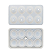 MOLDE DE SILICONE LICHIA D3 CONJUNTO 2 PEÇAS - Imagem 4