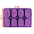 FORMA DE SILICONE OBLONGO 8 CAVIDADES - Imagem 3