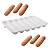 MOLDE DE SILICONE PARA ÉCLAIR 6 CAVIDADES - Imagem 8