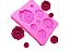 MOLDE SILICONE 3D ROSAS 07 CAVIDADES PARA PASTA AMERICANA - Imagem 2