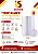 TOQUE BLANCHE TNT BRANCO KIT COM 03 UNIDADES - Imagem 2