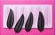 MOLDE SILICONE FOLHA PARA ARABESCOS DE  CHOCOLATE - Imagem 2