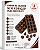 MOLDE SILICONE CORAÇÃO 15 CAVIDADES PARA CHOCOLATE - Imagem 1