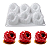FORMA DE SILICONE FRAMBOESA 06 CAVIDADES PARA SOBREMESAS - Imagem 4