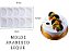 MOLDE SILICONE PARA ARABESCOS DE CHOCOLATE LEQUE - Imagem 1