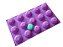 FORMA DE SILICONE PARA DOCES E SOBREMESAS - Imagem 1