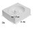 FORMA DE SILICONE BRANCO PARA SAVARIM - Imagem 7