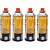 REFIL GÁS BUTANO PARA MAÇARICO OU FOGÃO CAMPING  KIT 04 UNIDADES - Imagem 4