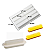 KIT FORMA DE SILICONE PARA ÉCLAIR E CORTADOR - Imagem 3