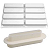 KIT FORMA DE SILICONE PARA ÉCLAIR E CORTADOR - Imagem 1
