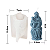 MOLDE DE SILICONE PARA VELAS JESUS E VIRGEM MARIA - Imagem 6