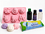 KIT 03 SABOARIA PARA INICANTE FORMA GLICERINA ESSENCIA E LAURIL - Imagem 1