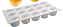 FORMA DE SILICONE CILINDRICA PARA DOCES FRANCES - Imagem 3