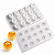FORMA DE SILICONE CILINDRICA PARA DOCES FRANCES - Imagem 6
