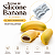 FORMA DE SILICONE BANANA COM 6 CAVIDADES - Imagem 2
