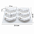 FORMA DE SILICONE BANANA COM 6 CAVIDADES - Imagem 3
