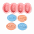 FORMA DE SILICONE OVAL 4 CAVIDADES HOME, FAMILY, HAPPY e LOVE - Imagem 2
