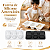 FORMA DE SILICONE BRANCO MODELO AMENDOIM 03 CAVIDADES - Imagem 3