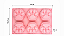 MOLDE DE SILICONE PEGADA 06 CAVIDADES - Imagem 6