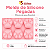 MOLDE DE SILICONE PEGADA 06 CAVIDADES - Imagem 4