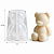 MOLDE DE SILICONE URSINHO PARA VELAS AROMÁTICAS - Imagem 5