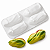 FORMA DE SILICONE PISTACHE 4 CAVIDADES - Imagem 2