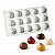 FORMA DE SILICONE SEMIESFERA 4CM 15 CAVIDADES - Imagem 2
