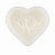 MOLDE DE SILICONE CORAÇÃO COM 4 ROSAS PARA VELAS E SABONETES - Imagem 4