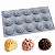 MOLDE DE SILICONE SANTA ANA FLORAL 15 CAVIDADES - Imagem 2