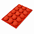 MOLDE E FORMA SILICONE SEMI ESFERA 15 CAVIDADES 4.5CM - Imagem 5