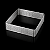 KIT COM 5 AROS PERFURADOS EM AÇO INOX TAMANHO 7.5X2CM - Imagem 5