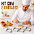 KIT COM 5 AROS PERFURADOS EM AÇO INOX TAMANHO 7.5X2CM - Imagem 2