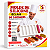 FORMA DE SILICONE PARA ÉCLAIR 06 CAVIDADES FRISADO - Imagem 1