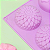 FORMA DE SILICONE GIRASSOL 3D 6 CAVIDADES - Imagem 6