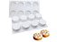 FORMA DE SILICONE ESPECIAL  ALTO RELEVO PARA SOBREMESAS - Imagem 1