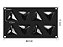 MOLDE DE SILICONE TRIANGULAR PARA DOCES - Imagem 4