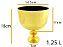 TAÇA AMERICANA DOURADA CAPACIDADE 1.250ml - Imagem 1