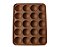 MOLDE DE SILICONE SEMI ESFERA 20 CAVIDADES - Imagem 1