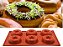 FORMA SILICONE PARA SAVARIM OU DONUTS 06 CAVIDADES - Imagem 3