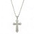 Colar Crucifixo Pai Nosso 3D - Inox - Imagem 1