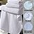 Kit: 5 Toalhas de Banho Hotel Branca 135X70cm 400g/m² Madri - Imagem 2