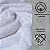 Kit: 5 Toalhas de Banho Hotel Branca 135X70cm 400g/m² Madri - Imagem 3