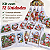 kit 12 Pano Prato Natal Pano Copa Estampa Natalina 45x68cm - Imagem 6