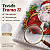 kit 12 Pano Prato Natal Pano Copa Estampa Natalina 45x68cm - Imagem 2